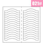 2 Sheets White French Manicure Strip Nail Art Form Fringe Tip Guides Sticker DIY Line Tips Decoration Tool