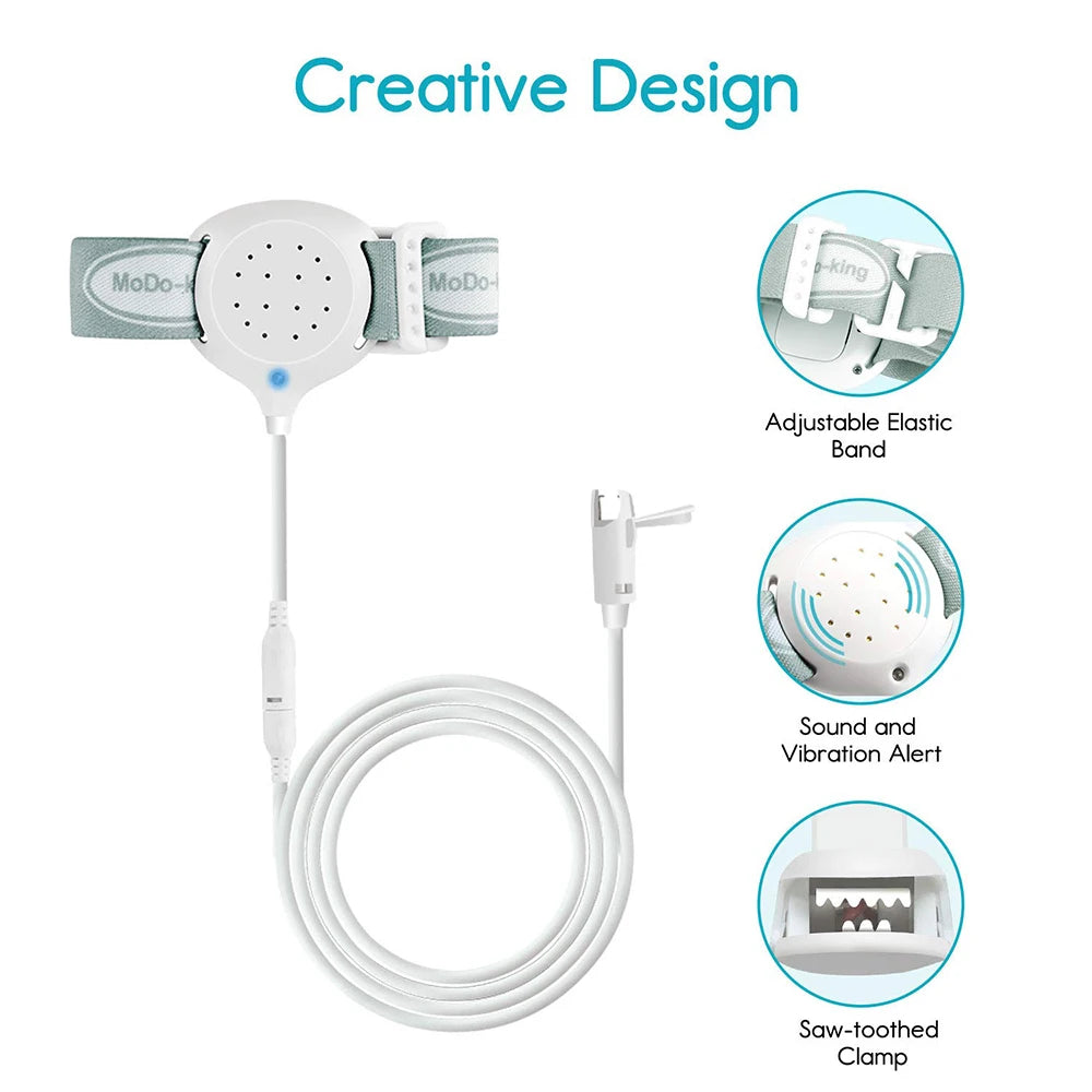 MoDo-King Best Bedwetting Alarm for Baby Boys Kids Best Adult Bed Wetting Enuresis Alarm Nocturnal Enuresis MA-108