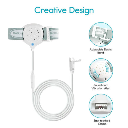 MoDo-King Best Bedwetting Alarm for Baby Boys Kids Best Adult Bed Wetting Enuresis Alarm Nocturnal Enuresis MA-108