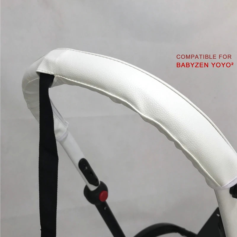 Stroller Handle Cover Case Fit for Babyzen Yoyo 2 /Yoyo +/Yoyo Stroller Bumper Bar Cover Armrest Protective PU Case Accessories