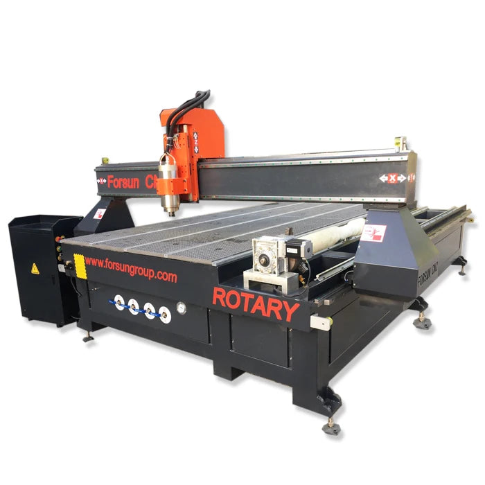 1325 High Speed 4 Axis Cnc Rotary Wood Router Made in China With T-slot Table