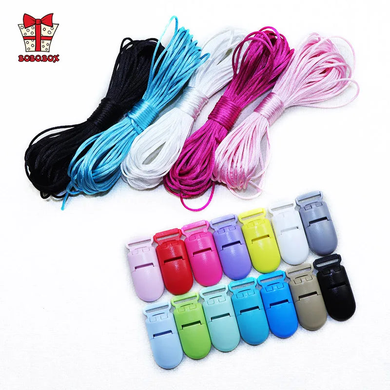 BOBO.BOX 100pc12mm Silicone Lentil Beads Baby Teething Bead BPA-Free Food Grade Making Baby Oral Care Pacifier Chain Accessorise