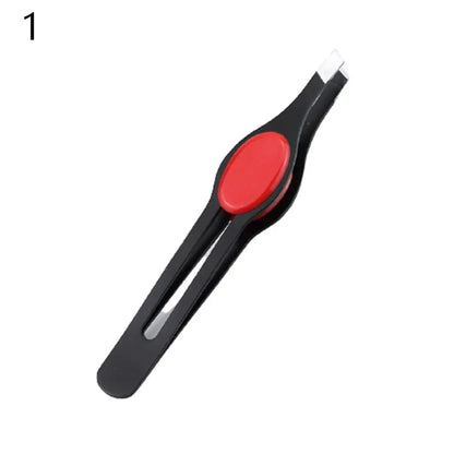 Makeup Tool Hair Beauty Fine Eyebrow Tweezer Slanted Hairs Puller Eye Brow Clip