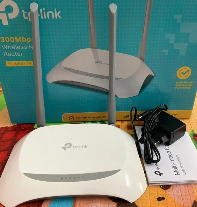 TP-Link TL-WR841N WR840N 300Mbps Wireless Home VoIP Router with Easy Setup and English Package