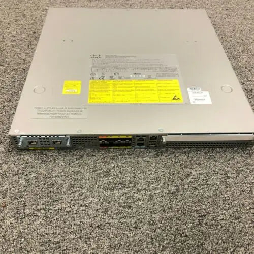 Used ASR1001-X Router with 6 1GE SFP Ports Dual AC Power Supplies VoIP Function QoS for Enterprise 1000mbps Max LAN Data Rate