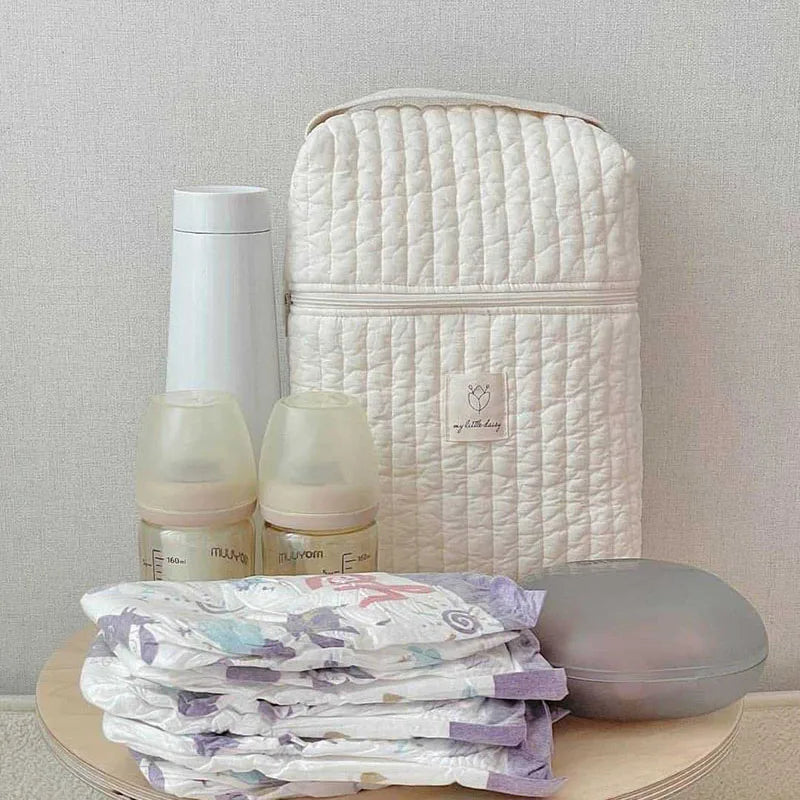 Cotton Little Mommy Diaper Bag Korean Casual Baby Bag