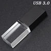 JASTER Pendriver for Wedding Gift  3D Laser logo Cle Usb Memory Stick 32gb 16gb  8gb Crystal Usb Flash Drives U Disk