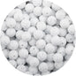 LOFCA 15mm 20pcs/lot Silicone Loose Beads Safe Teether Round Baby Teething Beads DIY Chewable Colorful Teething For Infant
