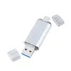 Bulk Cheap USB Flash Drive 64GB 32GB 3.0 2.0 OTG Pen Drive 16GB 8GB 128GB Memory Stick Type-c Pendrive for Iphone 17 16 15