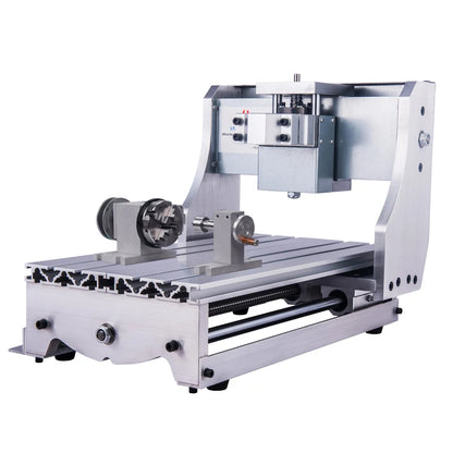 4axis 3020 CNC Router Aluminium Frame for Engraving Drilling and Milling Machine Wood Router Lathe With Rotary Axis