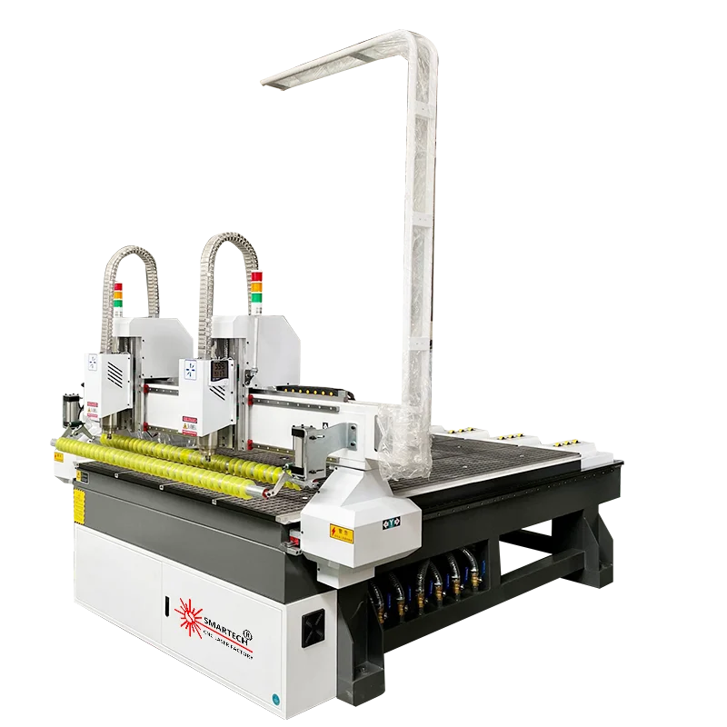 SW1525-2 Chinese Double Heads Wood CNC ROUTER