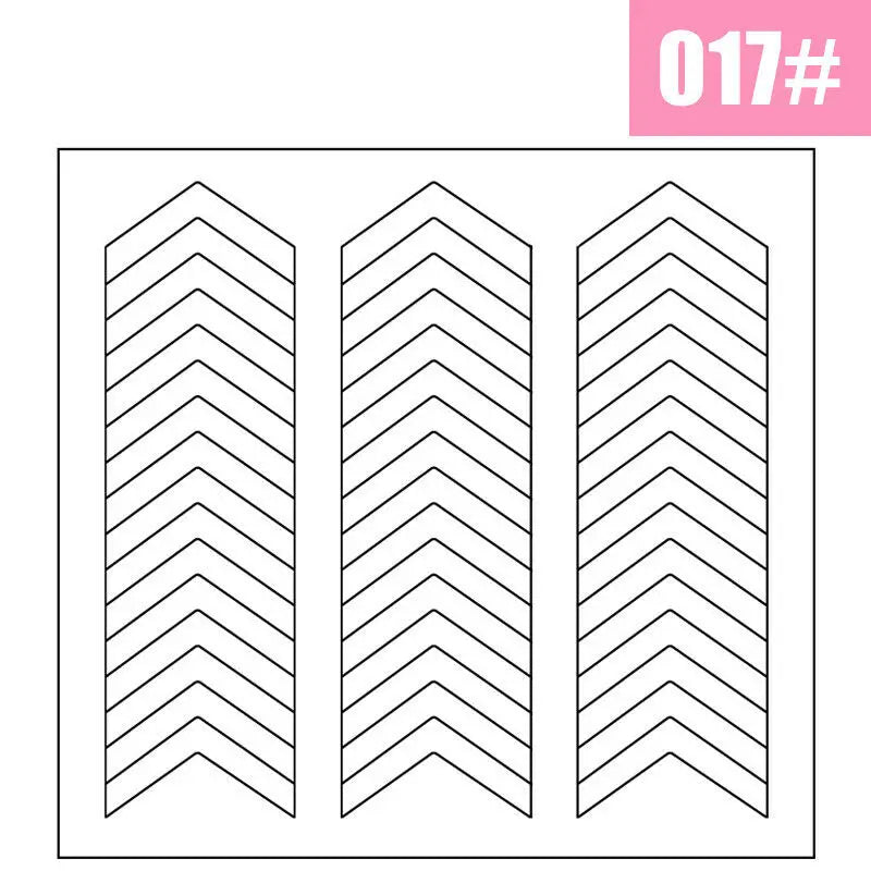 2 Sheets White French Manicure Strip Nail Art Form Fringe Tip Guides Sticker DIY Line Tips Decoration Tool
