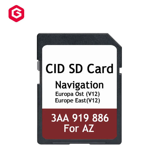 2026 Blank CID SD Card  Navigation Blank CID Card Eastern Europe Hot Sale GPS SD CARD Navigation