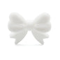 Bowknot 10pcs/lot Silicone Beads DIY Food Grade Silicone Teething Pacifier Cute Shaped Silicone teether Holder Accessories