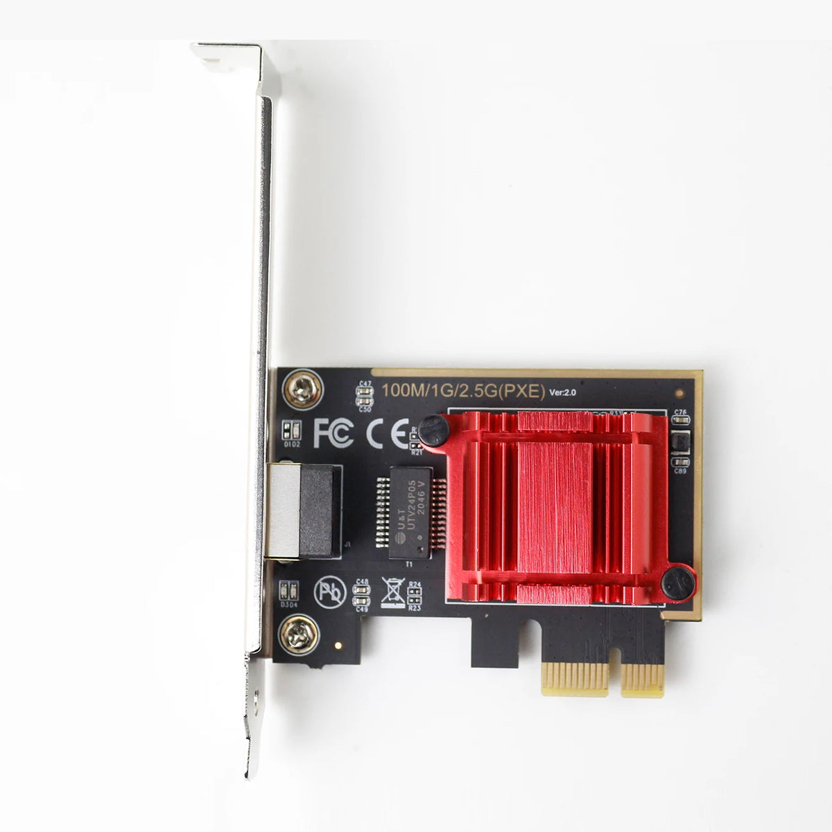EDUP 100/1000M/2.5G RJ45 Network Adapter RJ45 RTL8125B Chipset Wired PCIe PCI Express 2.5G Network Lan Card