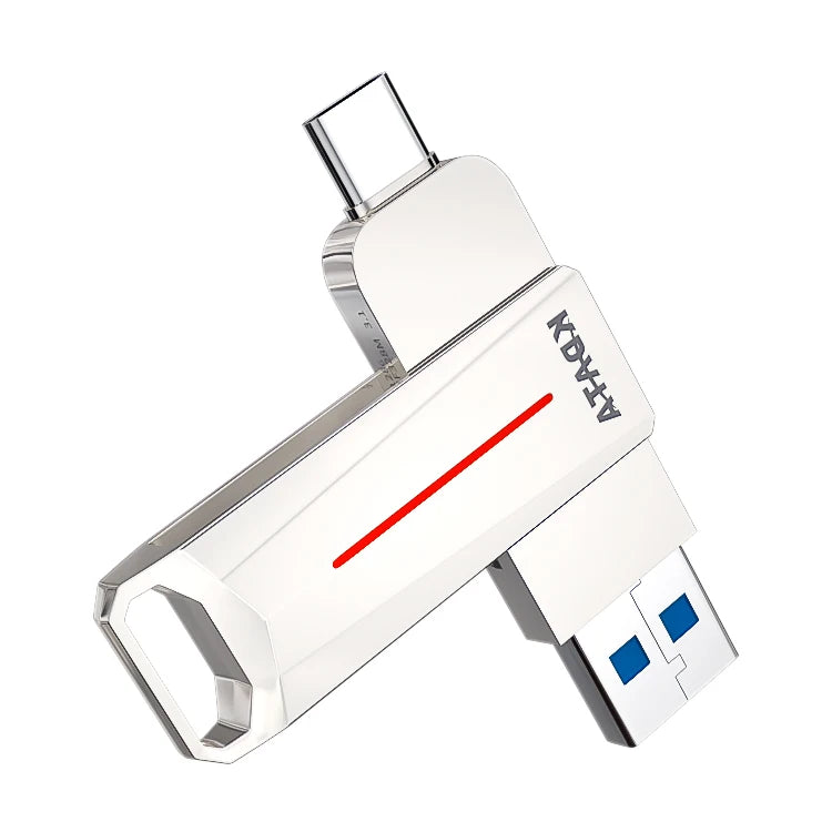 OTG Solid State Pendrive Metal 128GB 256GB 512GB Memory Stick Write Protect Switch Type C Usb 3.0 Flash Drive