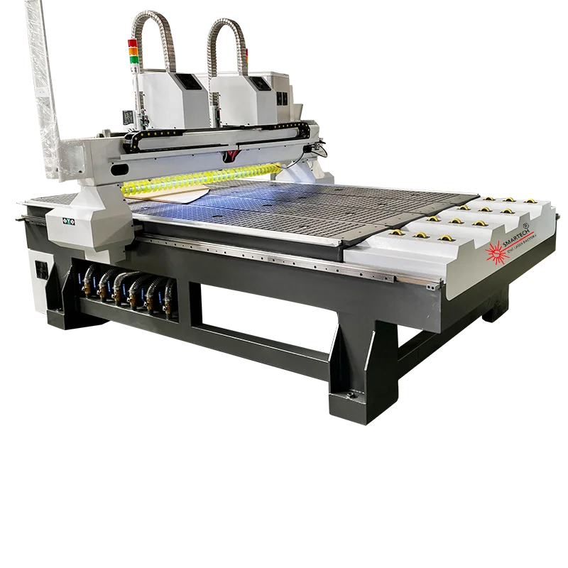 SW1525-2 Chinese Double Heads Wood CNC ROUTER
