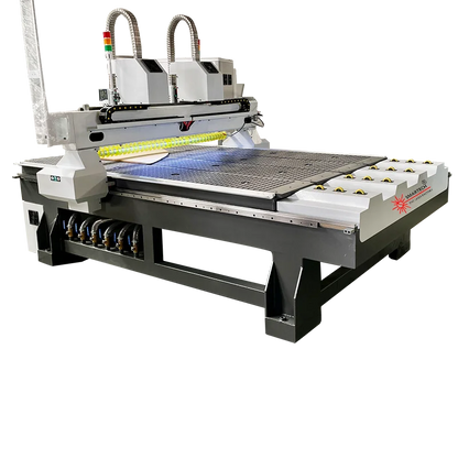 SW1525-2 Chinese Double Heads Wood CNC ROUTER