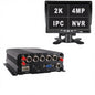 JOINLGO H.264/H.265 4G LTE GPS WiFi NVR 2K 4MP IP Waterproof Camera System Bus/Truck Fleet Management PC/APP Remote Real-time