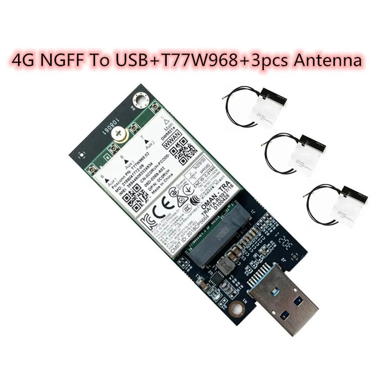 For Foxconn DW5821e T77W968 LTE Cat16 M.2 4G Module for Dell Latitude 7400 7400 2-in-1 5424 5420 Rugged 7424 Rugged Extreme