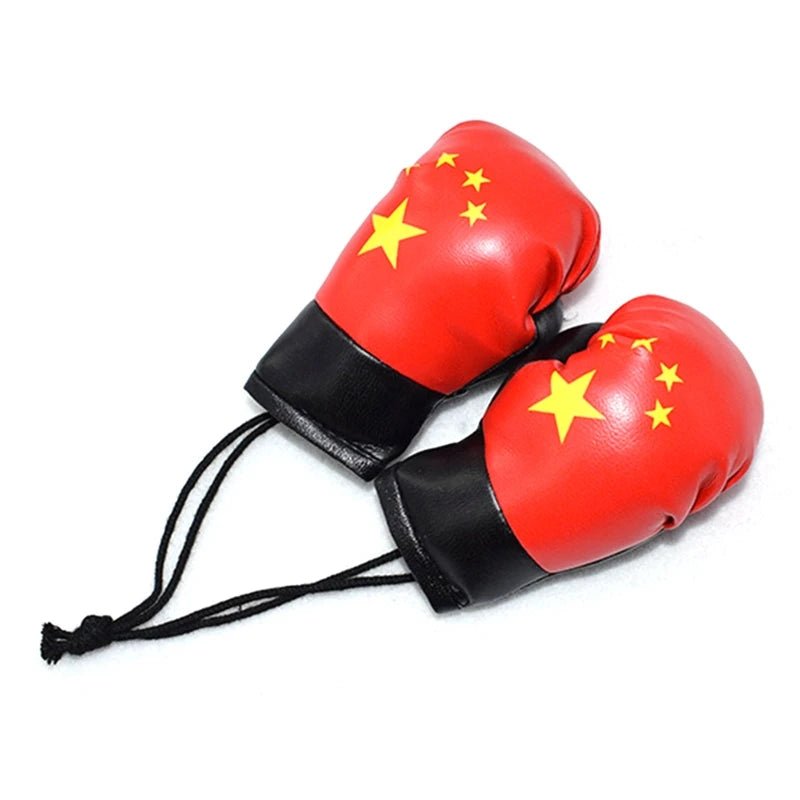 10cm Newborn Photography Props Mini Simulation Boxing Glove Boxing Flag Gloves Dropshipping