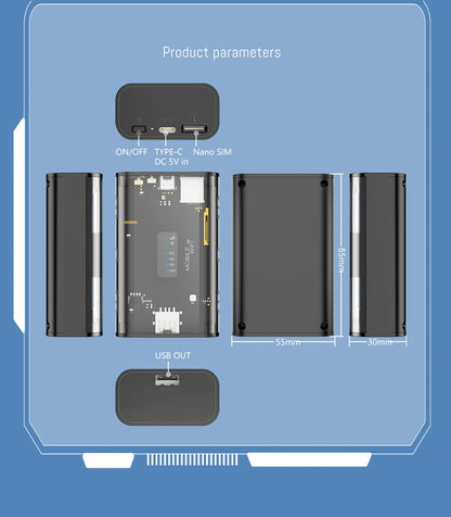 Pocket Mini LTE 3G 4G Wifi Router with Power Bank