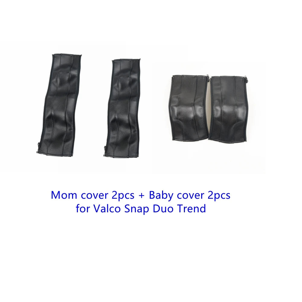 Baby Stroller Leather Cover For Valco Snap Duo Trend Pu Handle Protective Case Handle Bumper Armrest Covers Carriage Accessories
