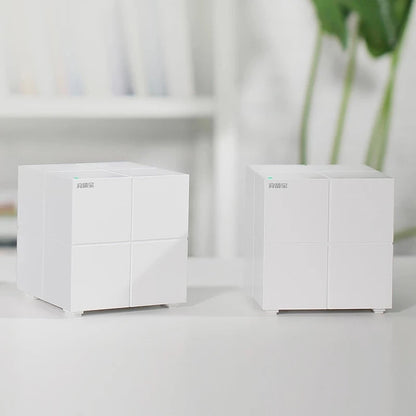 Tenda MW6 Nova AC1200 Dual-Band Whole Home WiFi Mesh Router with Firewall Wireless Bridge Repeater WDS/WPS Support