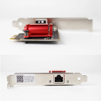 EDUP 100/1000M/2.5G RJ45 Network Adapter RJ45 RTL8125B Chipset Wired PCIe PCI Express 2.5G Network Lan Card