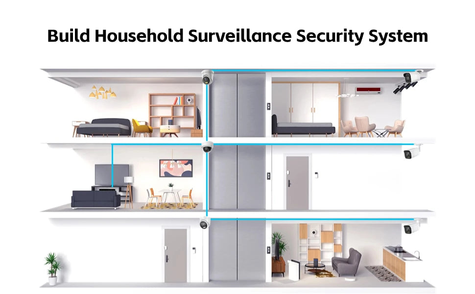 Original HIK 8MP 32-Channel 4K NVR DS-7732NI-M4 CCTV IP Security Surveillance Network Video Recorder