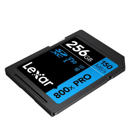 Good Quality Lexar SD800X 32GB SD Card 64GB 128GB 256GB 512GB U3 V30 C10 Memory Card for 4K Video Camera