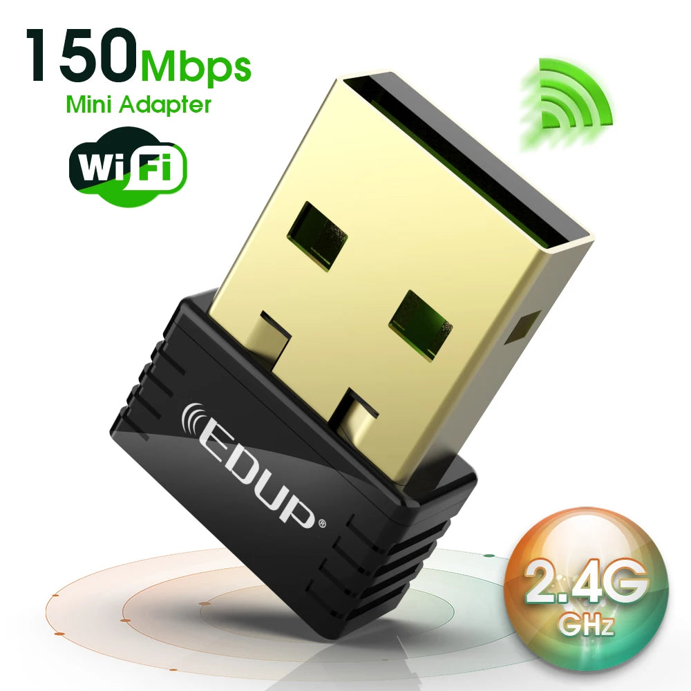 EDUP EP-N8553 150Mbps Network Card Mtk 7601 Chipset Usb Wifi Adapter