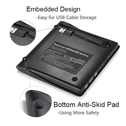 External Cd Dvd Drive Portable Optical Superdrive Burner Player Writer Cd Dvd burner