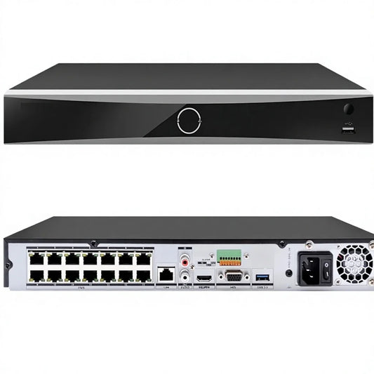 Used DS-7616NXI-K2/16P Hik 16CH 4K PoE AcuSense NVR Human/Vehicle Detection Us Stock