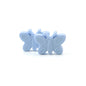 Bowknot 10pcs/lot Silicone Beads DIY Food Grade Silicone Teething Pacifier Cute Shaped Silicone teether Holder Accessories