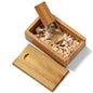 JASTER Usb Flash Drive USB 2.0 Wedding Photography Gift Wooden Crystal 64GB 32GB 16GB 4GB Memory Flash Stick Pen Drive