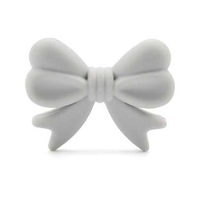 Bowknot 10pcs/lot Silicone Beads DIY Food Grade Silicone Teething Pacifier Cute Shaped Silicone teether Holder Accessories