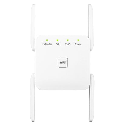Factory Price Dual Band 4 Antenna 1200Mbps Wifi Repeater Wireless Signal Extender for 5G Router