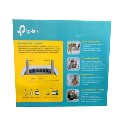 2.4Ghz 300Mbps Signal Wifi Two Antennas TP-Link Wifi Router Wireless N English Version 841N TL-WR841N Factory