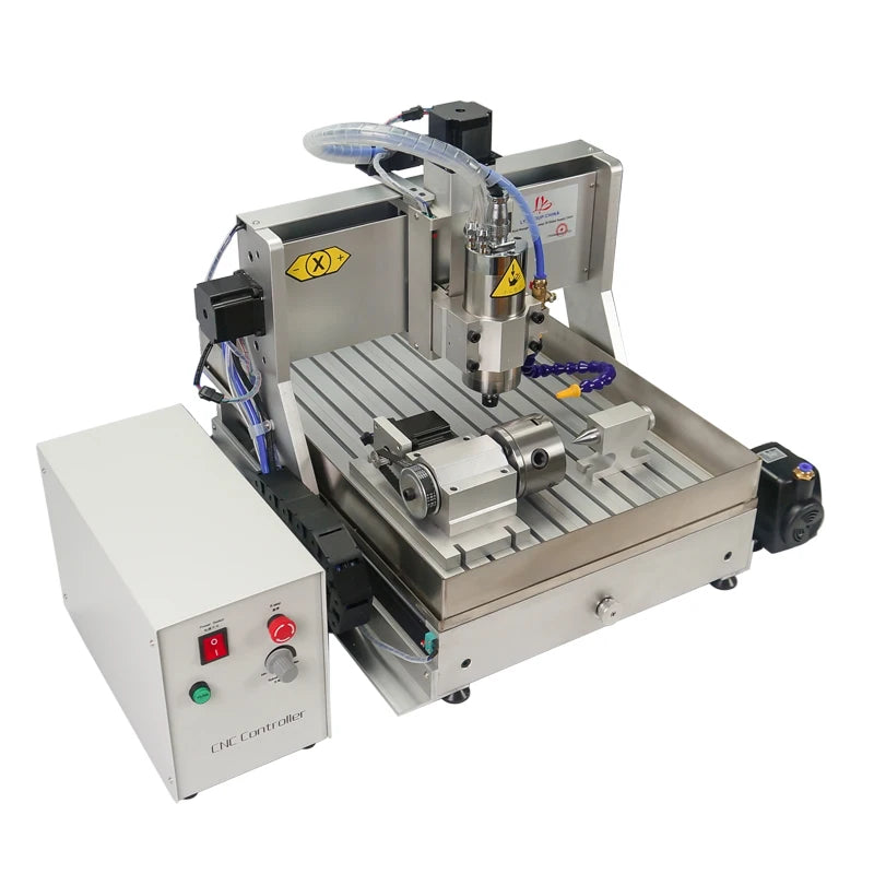 CNC Engraving Drilling and Milling Machine Frame Kit 4Axis 3040 Z-VFD Mini Wood CNC Router 1.5KW