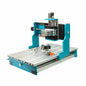 Linear Guideway Engraving Machine Kit NEW 6040 CNC Router Aluminium Metal Frame with Rotary Axis Nema23 Motor