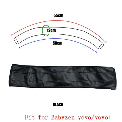 Stroller Handle Cover Case Fit for Babyzen Yoyo 2 /Yoyo +/Yoyo Stroller Bumper Bar Cover Armrest Protective PU Case Accessories