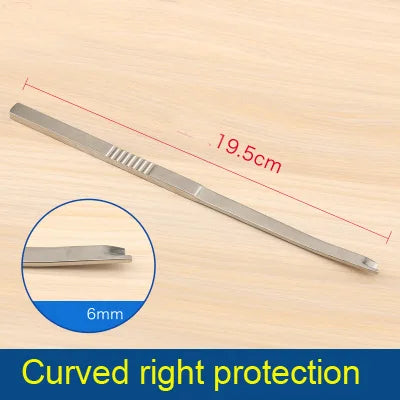 Beauty high quality stainless steel spade-type round handle nasal bone nose bone chisel face plastic surgery double eyelid tools