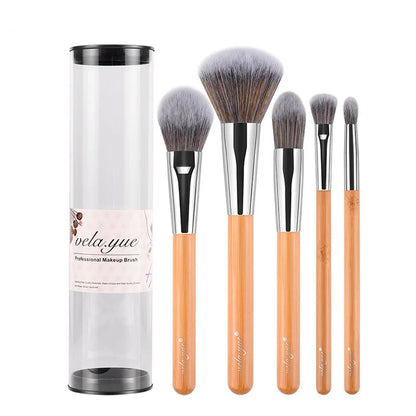 Vela.Yue Makeup Brush Set 18/10/5pcs Full Function Powder Foundation Blusher Bronzer Eyeliner Shadow Brow Lip Gloss  Beauty Tool