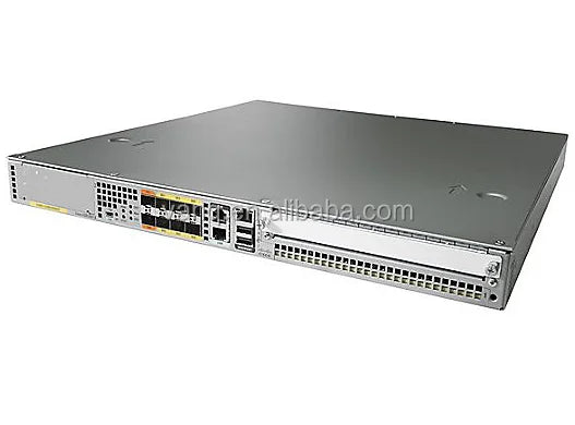 Used ASR1001-X Router with 6 1GE SFP Ports Dual AC Power Supplies VoIP Function QoS for Enterprise 1000mbps Max LAN Data Rate