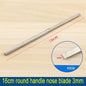 Beauty high quality stainless steel spade-type round handle nasal bone nose bone chisel face plastic surgery double eyelid tools