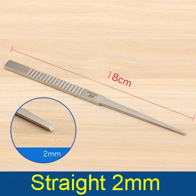 Beauty high quality stainless steel spade-type round handle nasal bone nose bone chisel face plastic surgery double eyelid tools