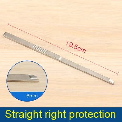 Beauty high quality stainless steel spade-type round handle nasal bone nose bone chisel face plastic surgery double eyelid tools