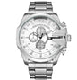 Top Luxury Brand Cagarny Men Watch Black Gold Stainless Steel Men's Business Quartz Wrist Watches Man Clock Military relogio New