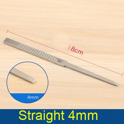 Beauty high quality stainless steel spade-type round handle nasal bone nose bone chisel face plastic surgery double eyelid tools